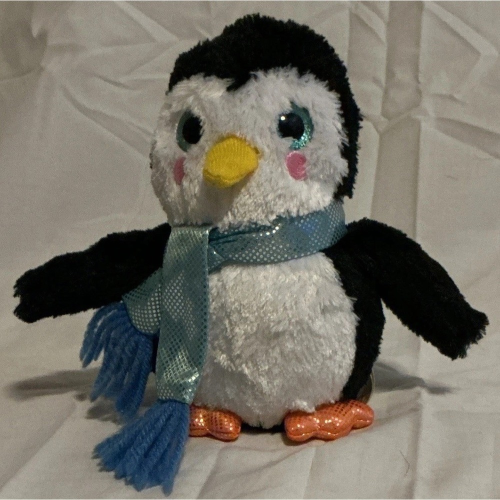 2017 Penguin Christmas Winkeez 6"‎ HOLIDAY Plush Stuffed Animal Toy Holiday Gift